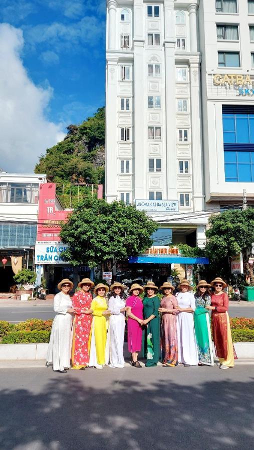 Aroma Cat Ba Sea View Hotel Dong Khe Sau ภายนอก รูปภาพ