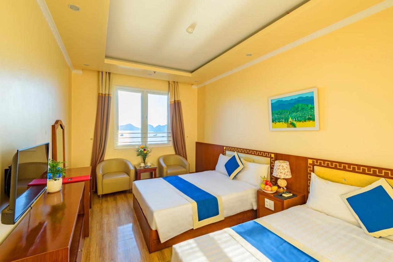 Aroma Cat Ba Sea View Hotel Dong Khe Sau ภายนอก รูปภาพ