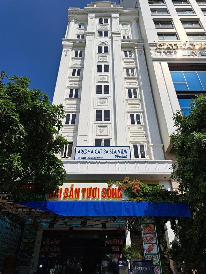 Aroma Cat Ba Sea View Hotel Dong Khe Sau ภายนอก รูปภาพ